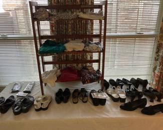 women's tops and shoes