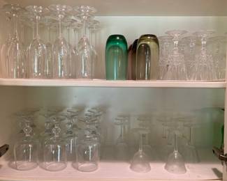vintage glassware