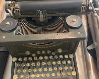 antique typewriter