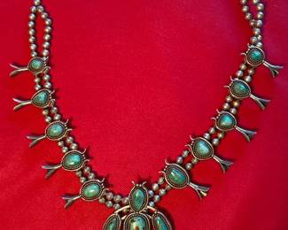 nice squash blossom necklace