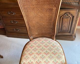 one of the eight chairs