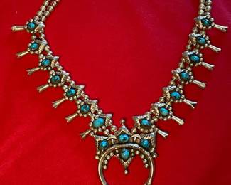 and another squash blossom necklace