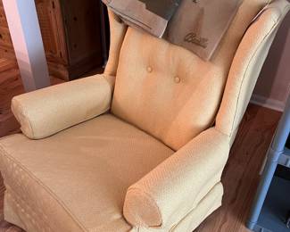 Newly covered arm chair 