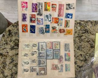 Large stamp collection 