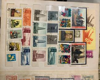Stamp collecting 
