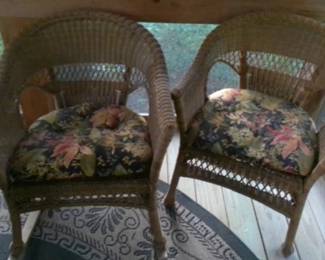 WICKER CHAIRS