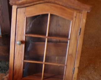 WALL CURIO CABINET