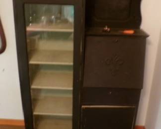 BOOKCASE/SECRETARY DESK
