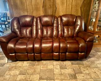 Lazy boy Sofa with recliner on each end