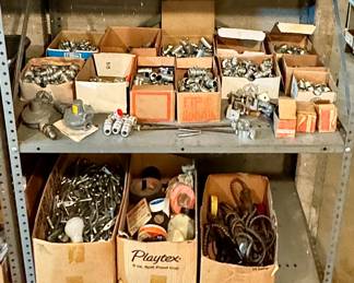 Electrical Components, Conduit, Metal Hooks, Tape, Soldering Guns, Gas Regulators