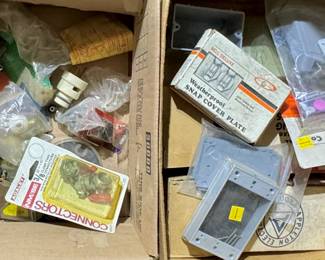 Brand New Electrical Boxes, Misc. Box O’ Stuff