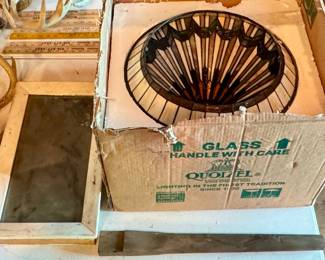 Beautiful Vintage Stained Glass Lamp Shade