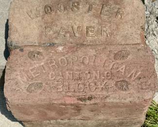 There are about 60 of these paving bricks