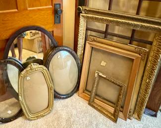 Vintage Frames and Mirrors