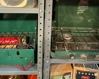 Vintage Coleman Propane Camp Stoves