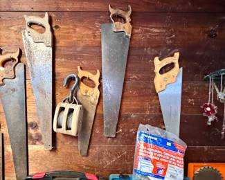 Hand Saws, Wooden Pulley, Hummingbird Model