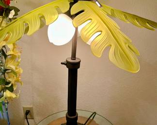 SERIOUSLY, PALM TREE COCONUT LAMPS!