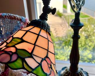 STAINED GLASS TIFFANY STYLE LAMPS ARE ALWAYS POPULAR.