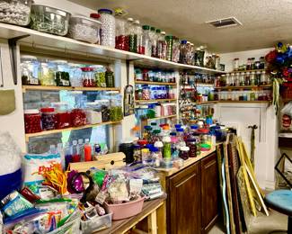 LOTS AND LOTS OF BEADS AND CRAFTS.