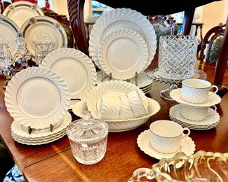 HAVILAND LIMOGES WHITE CHINA.
