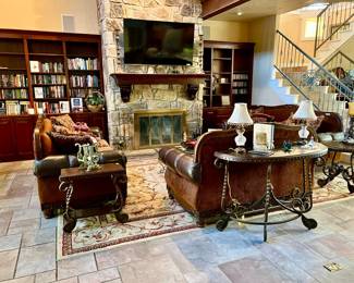 RELAX IN THE DEN WHILE YOUR WIFE SHOPS!