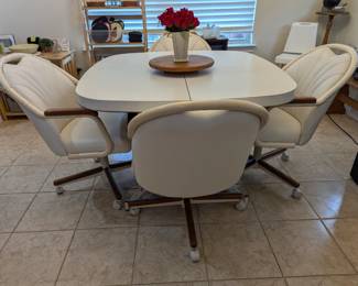 Vintage retro table and chairs