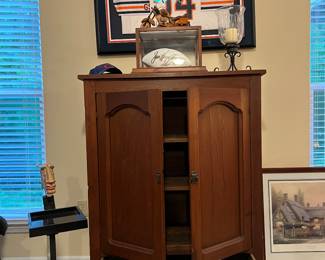 BRIAN URLACHER SIGNED/AUTOGRAPHED FOOTBALL JERSEY AND DAN HAMPTON SIGNED/AUTOGRAPHED  FOOTBALL