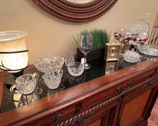 CRYSTAL, CLOCKS, STEMWARE