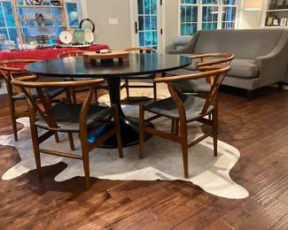 Cowhide floor treatment