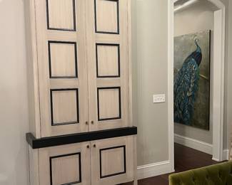 Wonderful empire style cabinet 100  inches tall 49 inches wide 16 inches deep