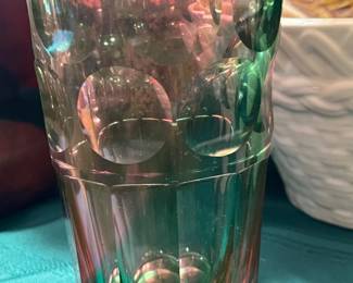 ENGLISH ART GLASS VASE