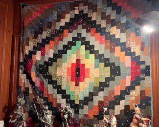 BEAUTIFUL CRAZY QUILT