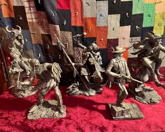 JIM PONTER PEWTER SCULPTURES