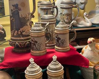  METTLACH STEIN COLLECTION