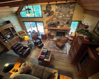 LOOKING DOWN FROM THE LOFT