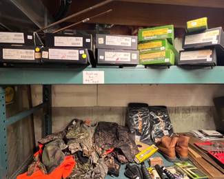 ORIGINAL RIFLE BOXES AND MORE HUNTING CLOTHES
