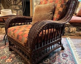 Fabulous wicker armchair