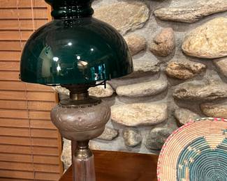 Handsome antique student's Lamp