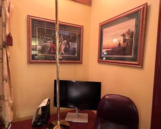 A pair of Michael Coleman prints