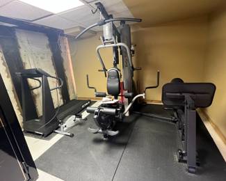 EXERCISE ROOM IN LOWER LEVEL