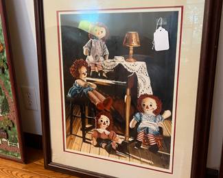 Raggedy Ann and Andy Print 