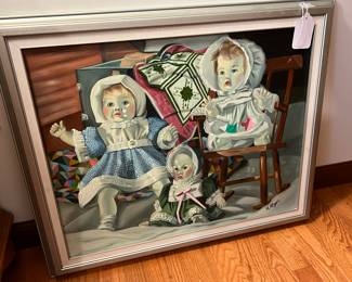 Signed oil on canvas