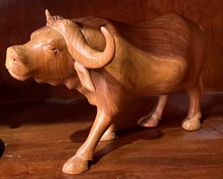 Oxen sculpture