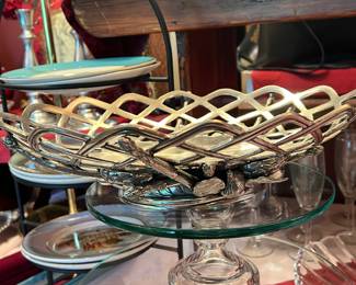 Neiman Marcus Ornate Center Bowl 