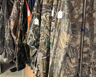 LARGE SELECTION OF HUNTING CLOTHES