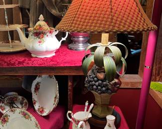 More Royal Albert and Decorative Lamp