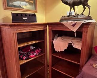 Ethan Allen book cases