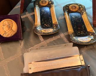 Fine small tole trays