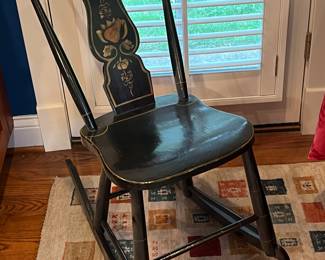 Early stenciled rocker