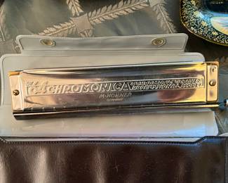 THE 64 CHROMONICA PROFESSIONAL MODEL BY M. HOHNER COMPANY with 4 chromatic octaves